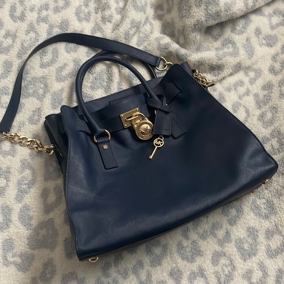Navy “Hamilton” Bag - Picture 1 of 7